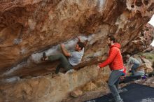 Bouldering in Hueco Tanks on 02/29/2020 with Blue Lizard Climbing and Yoga

Filename: SRM_20200229_1643560.jpg
Aperture: f/6.3
Shutter Speed: 1/250
Body: Canon EOS-1D Mark II
Lens: Canon EF 16-35mm f/2.8 L