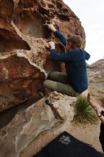 Bouldering in Hueco Tanks on 02/29/2020 with Blue Lizard Climbing and Yoga

Filename: SRM_20200229_1647100.jpg
Aperture: f/6.3
Shutter Speed: 1/250
Body: Canon EOS-1D Mark II
Lens: Canon EF 16-35mm f/2.8 L