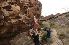 Bouldering in Hueco Tanks on 02/29/2020 with Blue Lizard Climbing and Yoga

Filename: SRM_20200229_1652380.jpg
Aperture: f/7.1
Shutter Speed: 1/400
Body: Canon EOS-1D Mark II
Lens: Canon EF 16-35mm f/2.8 L