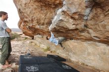 Bouldering in Hueco Tanks on 02/29/2020 with Blue Lizard Climbing and Yoga

Filename: SRM_20200229_1657370.jpg
Aperture: f/4.0
Shutter Speed: 1/400
Body: Canon EOS-1D Mark II
Lens: Canon EF 16-35mm f/2.8 L