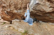 Bouldering in Hueco Tanks on 02/29/2020 with Blue Lizard Climbing and Yoga

Filename: SRM_20200229_1657440.jpg
Aperture: f/4.0
Shutter Speed: 1/400
Body: Canon EOS-1D Mark II
Lens: Canon EF 16-35mm f/2.8 L