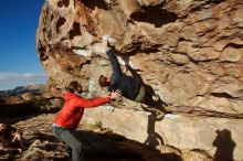 Bouldering in Hueco Tanks on 02/29/2020 with Blue Lizard Climbing and Yoga

Filename: SRM_20200229_1737440.jpg
Aperture: f/18.0
Shutter Speed: 1/320
Body: Canon EOS-1D Mark II
Lens: Canon EF 16-35mm f/2.8 L