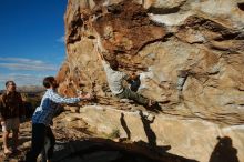 Bouldering in Hueco Tanks on 02/29/2020 with Blue Lizard Climbing and Yoga

Filename: SRM_20200229_1750290.jpg
Aperture: f/8.0
Shutter Speed: 1/400
Body: Canon EOS-1D Mark II
Lens: Canon EF 16-35mm f/2.8 L