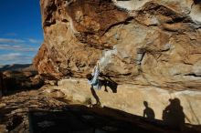 Bouldering in Hueco Tanks on 02/29/2020 with Blue Lizard Climbing and Yoga

Filename: SRM_20200229_1753490.jpg
Aperture: f/9.0
Shutter Speed: 1/400
Body: Canon EOS-1D Mark II
Lens: Canon EF 16-35mm f/2.8 L