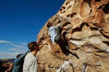 Bouldering in Hueco Tanks on 02/29/2020 with Blue Lizard Climbing and Yoga

Filename: SRM_20200229_1754300.jpg
Aperture: f/7.1
Shutter Speed: 1/400
Body: Canon EOS-1D Mark II
Lens: Canon EF 16-35mm f/2.8 L