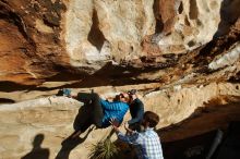 Bouldering in Hueco Tanks on 02/29/2020 with Blue Lizard Climbing and Yoga

Filename: SRM_20200229_1801130.jpg
Aperture: f/6.3
Shutter Speed: 1/400
Body: Canon EOS-1D Mark II
Lens: Canon EF 16-35mm f/2.8 L