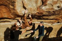 Bouldering in Hueco Tanks on 02/29/2020 with Blue Lizard Climbing and Yoga

Filename: SRM_20200229_1814180.jpg
Aperture: f/8.0
Shutter Speed: 1/400
Body: Canon EOS-1D Mark II
Lens: Canon EF 16-35mm f/2.8 L