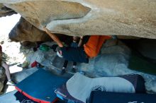 Bouldering in Hueco Tanks on 03/07/2020 with Blue Lizard Climbing and Yoga

Filename: SRM_20200307_1108280.jpg
Aperture: f/4.0
Shutter Speed: 1/200
Body: Canon EOS-1D Mark II
Lens: Canon EF 16-35mm f/2.8 L