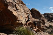 Bouldering in Hueco Tanks on 03/07/2020 with Blue Lizard Climbing and Yoga

Filename: SRM_20200307_1111130.jpg
Aperture: f/8.0
Shutter Speed: 1/500
Body: Canon EOS-1D Mark II
Lens: Canon EF 16-35mm f/2.8 L