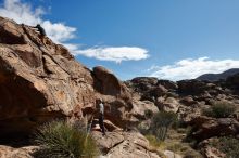 Bouldering in Hueco Tanks on 03/07/2020 with Blue Lizard Climbing and Yoga

Filename: SRM_20200307_1118020.jpg
Aperture: f/5.6
Shutter Speed: 1/1600
Body: Canon EOS-1D Mark II
Lens: Canon EF 16-35mm f/2.8 L