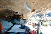 Bouldering in Hueco Tanks on 03/07/2020 with Blue Lizard Climbing and Yoga

Filename: SRM_20200307_1120350.jpg
Aperture: f/5.6
Shutter Speed: 1/160
Body: Canon EOS-1D Mark II
Lens: Canon EF 16-35mm f/2.8 L