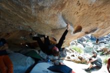 Bouldering in Hueco Tanks on 03/07/2020 with Blue Lizard Climbing and Yoga

Filename: SRM_20200307_1120500.jpg
Aperture: f/5.6
Shutter Speed: 1/250
Body: Canon EOS-1D Mark II
Lens: Canon EF 16-35mm f/2.8 L