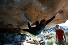 Bouldering in Hueco Tanks on 03/07/2020 with Blue Lizard Climbing and Yoga

Filename: SRM_20200307_1121000.jpg
Aperture: f/5.6
Shutter Speed: 1/400
Body: Canon EOS-1D Mark II
Lens: Canon EF 16-35mm f/2.8 L