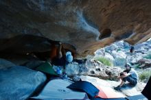 Bouldering in Hueco Tanks on 03/07/2020 with Blue Lizard Climbing and Yoga

Filename: SRM_20200307_1121330.jpg
Aperture: f/4.0
Shutter Speed: 1/250
Body: Canon EOS-1D Mark II
Lens: Canon EF 16-35mm f/2.8 L