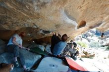 Bouldering in Hueco Tanks on 03/07/2020 with Blue Lizard Climbing and Yoga

Filename: SRM_20200307_1124420.jpg
Aperture: f/5.6
Shutter Speed: 1/200
Body: Canon EOS-1D Mark II
Lens: Canon EF 16-35mm f/2.8 L