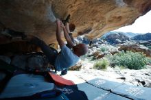 Bouldering in Hueco Tanks on 03/07/2020 with Blue Lizard Climbing and Yoga

Filename: SRM_20200307_1128120.jpg
Aperture: f/5.6
Shutter Speed: 1/500
Body: Canon EOS-1D Mark II
Lens: Canon EF 16-35mm f/2.8 L