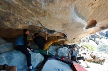 Bouldering in Hueco Tanks on 03/07/2020 with Blue Lizard Climbing and Yoga

Filename: SRM_20200307_1131410.jpg
Aperture: f/4.0
Shutter Speed: 1/320
Body: Canon EOS-1D Mark II
Lens: Canon EF 16-35mm f/2.8 L