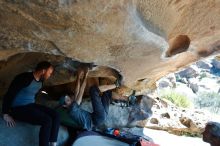 Bouldering in Hueco Tanks on 03/07/2020 with Blue Lizard Climbing and Yoga

Filename: SRM_20200307_1133340.jpg
Aperture: f/4.0
Shutter Speed: 1/400
Body: Canon EOS-1D Mark II
Lens: Canon EF 16-35mm f/2.8 L