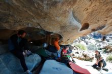 Bouldering in Hueco Tanks on 03/07/2020 with Blue Lizard Climbing and Yoga

Filename: SRM_20200307_1135430.jpg
Aperture: f/5.6
Shutter Speed: 1/250
Body: Canon EOS-1D Mark II
Lens: Canon EF 16-35mm f/2.8 L