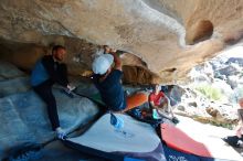 Bouldering in Hueco Tanks on 03/07/2020 with Blue Lizard Climbing and Yoga

Filename: SRM_20200307_1136030.jpg
Aperture: f/5.0
Shutter Speed: 1/200
Body: Canon EOS-1D Mark II
Lens: Canon EF 16-35mm f/2.8 L