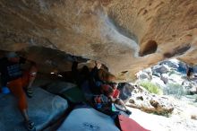 Bouldering in Hueco Tanks on 03/07/2020 with Blue Lizard Climbing and Yoga

Filename: SRM_20200307_1136560.jpg
Aperture: f/5.0
Shutter Speed: 1/400
Body: Canon EOS-1D Mark II
Lens: Canon EF 16-35mm f/2.8 L