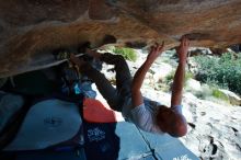 Bouldering in Hueco Tanks on 03/07/2020 with Blue Lizard Climbing and Yoga

Filename: SRM_20200307_1137500.jpg
Aperture: f/5.0
Shutter Speed: 1/1000
Body: Canon EOS-1D Mark II
Lens: Canon EF 16-35mm f/2.8 L