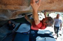 Bouldering in Hueco Tanks on 03/07/2020 with Blue Lizard Climbing and Yoga

Filename: SRM_20200307_1138481.jpg
Aperture: f/5.6
Shutter Speed: 1/400
Body: Canon EOS-1D Mark II
Lens: Canon EF 16-35mm f/2.8 L