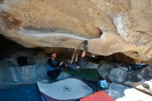 Bouldering in Hueco Tanks on 03/07/2020 with Blue Lizard Climbing and Yoga

Filename: SRM_20200307_1143060.jpg
Aperture: f/5.6
Shutter Speed: 1/250
Body: Canon EOS-1D Mark II
Lens: Canon EF 16-35mm f/2.8 L