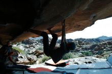 Bouldering in Hueco Tanks on 03/07/2020 with Blue Lizard Climbing and Yoga

Filename: SRM_20200307_1232010.jpg
Aperture: f/5.6
Shutter Speed: 1/250
Body: Canon EOS-1D Mark II
Lens: Canon EF 16-35mm f/2.8 L