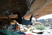 Bouldering in Hueco Tanks on 03/07/2020 with Blue Lizard Climbing and Yoga

Filename: SRM_20200307_1235150.jpg
Aperture: f/5.6
Shutter Speed: 1/320
Body: Canon EOS-1D Mark II
Lens: Canon EF 16-35mm f/2.8 L