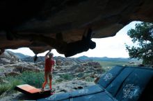 Bouldering in Hueco Tanks on 03/07/2020 with Blue Lizard Climbing and Yoga

Filename: SRM_20200307_1239210.jpg
Aperture: f/5.6
Shutter Speed: 1/500
Body: Canon EOS-1D Mark II
Lens: Canon EF 16-35mm f/2.8 L