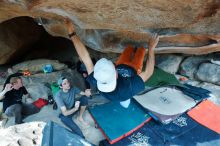 Bouldering in Hueco Tanks on 03/07/2020 with Blue Lizard Climbing and Yoga

Filename: SRM_20200307_1242480.jpg
Aperture: f/5.6
Shutter Speed: 1/200
Body: Canon EOS-1D Mark II
Lens: Canon EF 16-35mm f/2.8 L