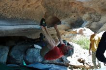 Bouldering in Hueco Tanks on 03/07/2020 with Blue Lizard Climbing and Yoga

Filename: SRM_20200307_1316380.jpg
Aperture: f/5.6
Shutter Speed: 1/400
Body: Canon EOS-1D Mark II
Lens: Canon EF 16-35mm f/2.8 L