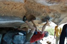 Bouldering in Hueco Tanks on 03/07/2020 with Blue Lizard Climbing and Yoga

Filename: SRM_20200307_1316390.jpg
Aperture: f/5.6
Shutter Speed: 1/320
Body: Canon EOS-1D Mark II
Lens: Canon EF 16-35mm f/2.8 L