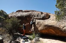 Bouldering in Hueco Tanks on 03/07/2020 with Blue Lizard Climbing and Yoga

Filename: SRM_20200307_1336300.jpg
Aperture: f/5.6
Shutter Speed: 1/640
Body: Canon EOS-1D Mark II
Lens: Canon EF 16-35mm f/2.8 L