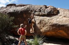 Bouldering in Hueco Tanks on 03/07/2020 with Blue Lizard Climbing and Yoga

Filename: SRM_20200307_1341290.jpg
Aperture: f/5.6
Shutter Speed: 1/640
Body: Canon EOS-1D Mark II
Lens: Canon EF 16-35mm f/2.8 L