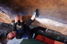 Bouldering in Hueco Tanks on 03/07/2020 with Blue Lizard Climbing and Yoga

Filename: SRM_20200307_1407070.jpg
Aperture: f/5.6
Shutter Speed: 1/200
Body: Canon EOS-1D Mark II
Lens: Canon EF 16-35mm f/2.8 L