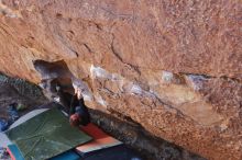 Bouldering in Hueco Tanks on 03/07/2020 with Blue Lizard Climbing and Yoga

Filename: SRM_20200307_1431450.jpg
Aperture: f/5.6
Shutter Speed: 1/400
Body: Canon EOS-1D Mark II
Lens: Canon EF 16-35mm f/2.8 L