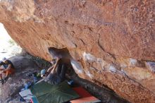 Bouldering in Hueco Tanks on 03/07/2020 with Blue Lizard Climbing and Yoga

Filename: SRM_20200307_1434100.jpg
Aperture: f/5.6
Shutter Speed: 1/400
Body: Canon EOS-1D Mark II
Lens: Canon EF 16-35mm f/2.8 L