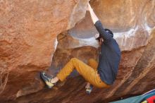 Bouldering in Hueco Tanks on 03/07/2020 with Blue Lizard Climbing and Yoga

Filename: SRM_20200307_1459410.jpg
Aperture: f/2.8
Shutter Speed: 1/500
Body: Canon EOS-1D Mark II
Lens: Canon EF 50mm f/1.8 II