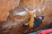 Bouldering in Hueco Tanks on 03/07/2020 with Blue Lizard Climbing and Yoga

Filename: SRM_20200307_1459480.jpg
Aperture: f/2.8
Shutter Speed: 1/500
Body: Canon EOS-1D Mark II
Lens: Canon EF 50mm f/1.8 II