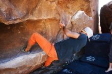 Bouldering in Hueco Tanks on 03/07/2020 with Blue Lizard Climbing and Yoga

Filename: SRM_20200307_1514490.jpg
Aperture: f/3.5
Shutter Speed: 1/800
Body: Canon EOS-1D Mark II
Lens: Canon EF 16-35mm f/2.8 L