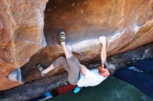 Bouldering in Hueco Tanks on 03/07/2020 with Blue Lizard Climbing and Yoga

Filename: SRM_20200307_1522560.jpg
Aperture: f/3.5
Shutter Speed: 1/640
Body: Canon EOS-1D Mark II
Lens: Canon EF 16-35mm f/2.8 L