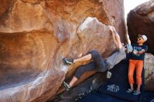 Bouldering in Hueco Tanks on 03/07/2020 with Blue Lizard Climbing and Yoga

Filename: SRM_20200307_1533210.jpg
Aperture: f/4.0
Shutter Speed: 1/640
Body: Canon EOS-1D Mark II
Lens: Canon EF 16-35mm f/2.8 L