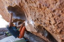 Bouldering in Hueco Tanks on 03/07/2020 with Blue Lizard Climbing and Yoga

Filename: SRM_20200307_1540040.jpg
Aperture: f/4.0
Shutter Speed: 1/500
Body: Canon EOS-1D Mark II
Lens: Canon EF 16-35mm f/2.8 L