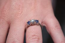 Beth's engagement ring!

Filename: SRM_20070106_1157502.jpg
Aperture: f/5.6
Shutter Speed: 1/250
Body: Canon EOS 20D
Lens: Canon EF-S 18-55mm f/3.5-5.6