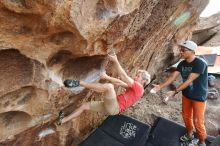 Bouldering in Hueco Tanks on 03/07/2020 with Blue Lizard Climbing and Yoga

Filename: SRM_20200307_1745020.jpg
Aperture: f/4.5
Shutter Speed: 1/250
Body: Canon EOS-1D Mark II
Lens: Canon EF 16-35mm f/2.8 L