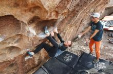 Bouldering in Hueco Tanks on 03/07/2020 with Blue Lizard Climbing and Yoga

Filename: SRM_20200307_1745540.jpg
Aperture: f/4.5
Shutter Speed: 1/250
Body: Canon EOS-1D Mark II
Lens: Canon EF 16-35mm f/2.8 L