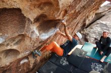 Bouldering in Hueco Tanks on 03/07/2020 with Blue Lizard Climbing and Yoga

Filename: SRM_20200307_1751220.jpg
Aperture: f/4.5
Shutter Speed: 1/250
Body: Canon EOS-1D Mark II
Lens: Canon EF 16-35mm f/2.8 L