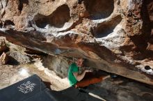 Bouldering in Hueco Tanks on 03/06/2020 with Blue Lizard Climbing and Yoga

Filename: SRM_20200306_1130070.jpg
Aperture: f/8.0
Shutter Speed: 1/250
Body: Canon EOS-1D Mark II
Lens: Canon EF 16-35mm f/2.8 L